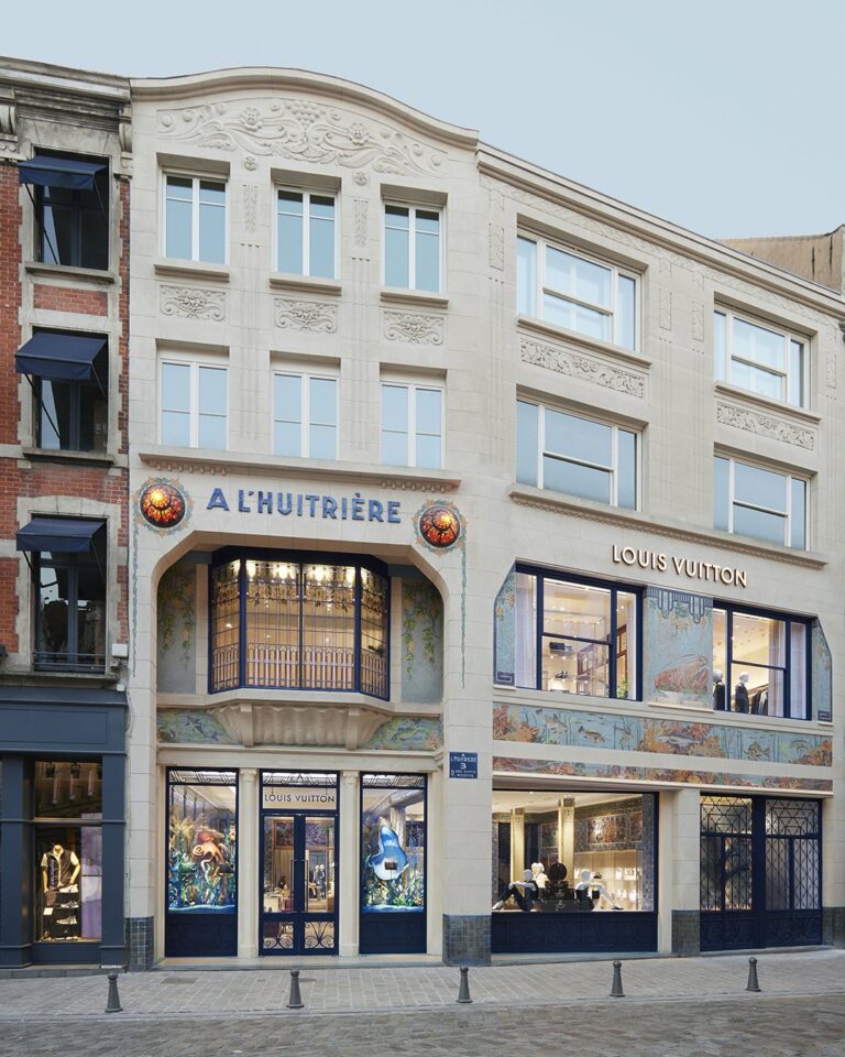 Lille: visite en avant-première de la boutique Louis Vuitton à L